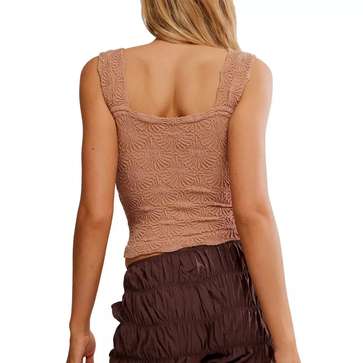 Free People Love Letter Cami - Tawny Birch sold by Sun Diego Boardshops product image thumbnail 2