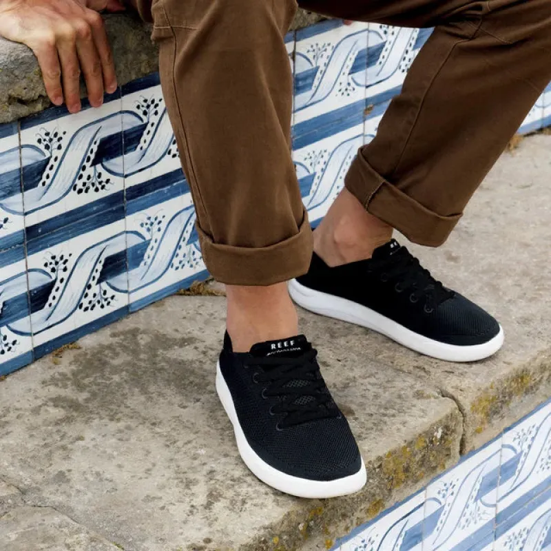 Reef Swellsole Neptune Sneakers - Black sold by Sun Diego Boardshops
