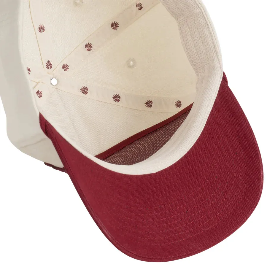 Sendero Call Me Darlin' Hat - Cream/Maroon sold by Sun Diego Boardshops product image thumbnail 4