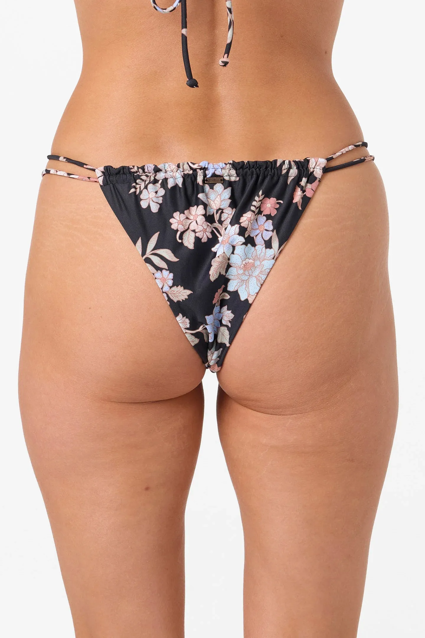 O`Neill Bali Floral Palos Verdes Skimpy Bottoms - Black sold by Sun Diego Boardshops product image thumbnail 4