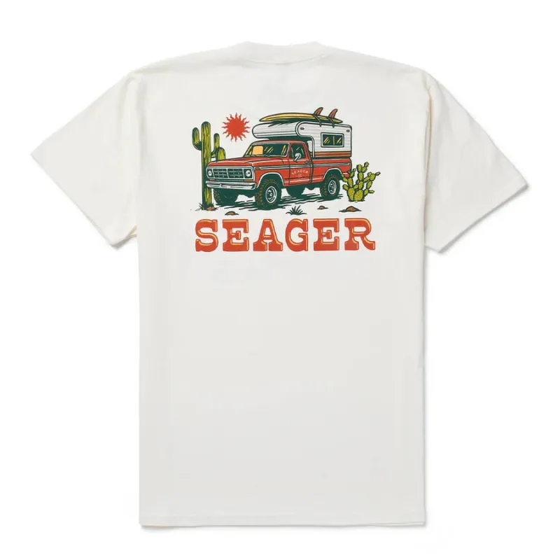 Seager Baja Tee - Vintage White sold by Sun Diego Boardshops