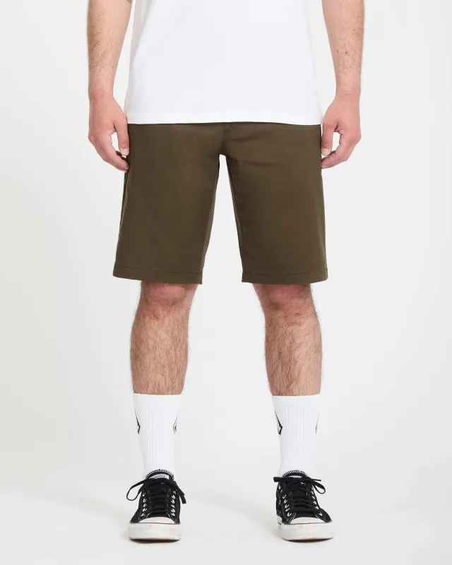 Volcom Fricken Modern Stretch Shorts 21" - Sage Leaf sold by Sun Diego Boardshops