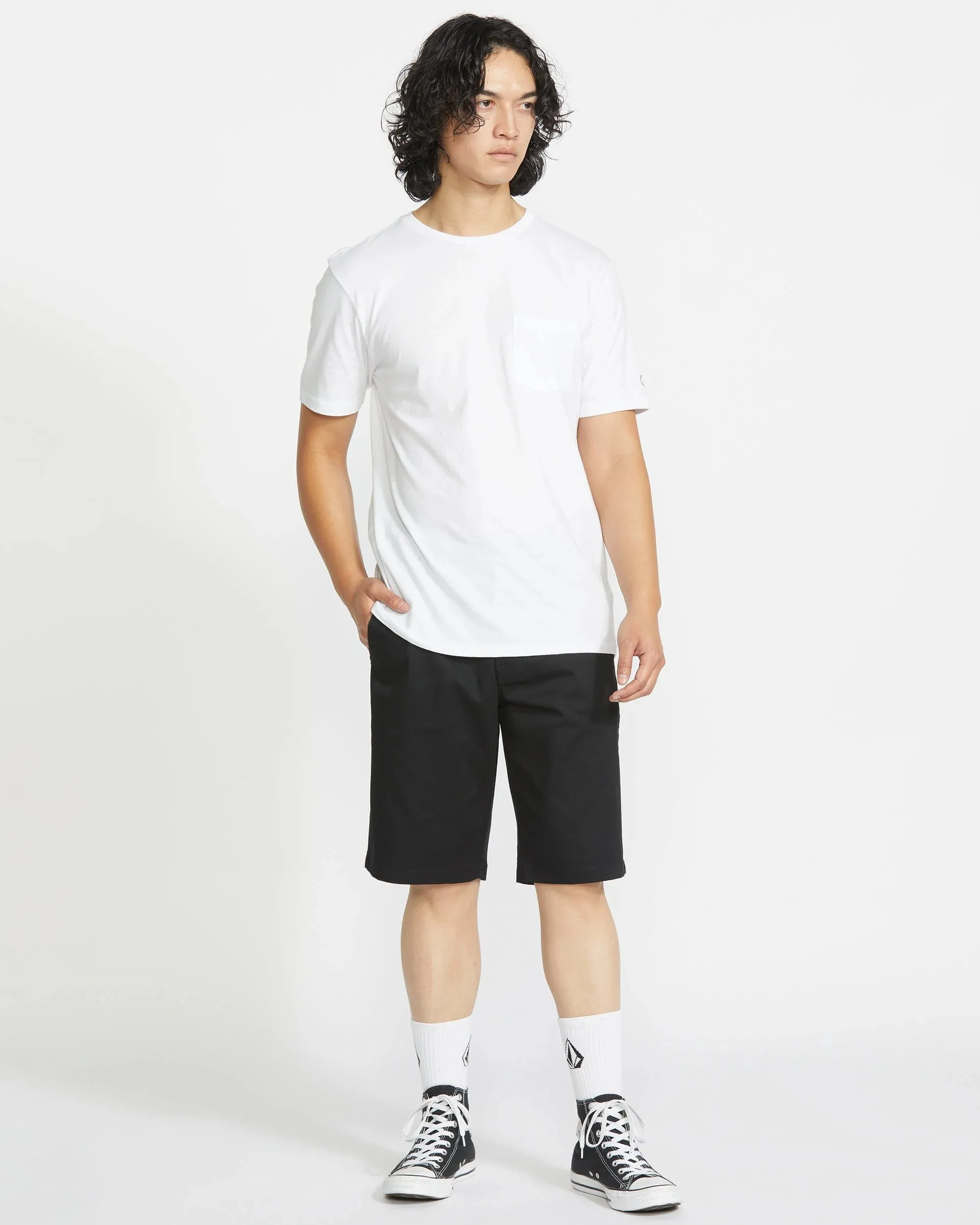Volcom Frickin Modern Stretch Shorts - Black sold by Sun Diego Boardshops product image thumbnail 4