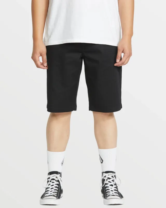 Volcom Frickin Modern Stretch Shorts - Black sold by Sun Diego Boardshops