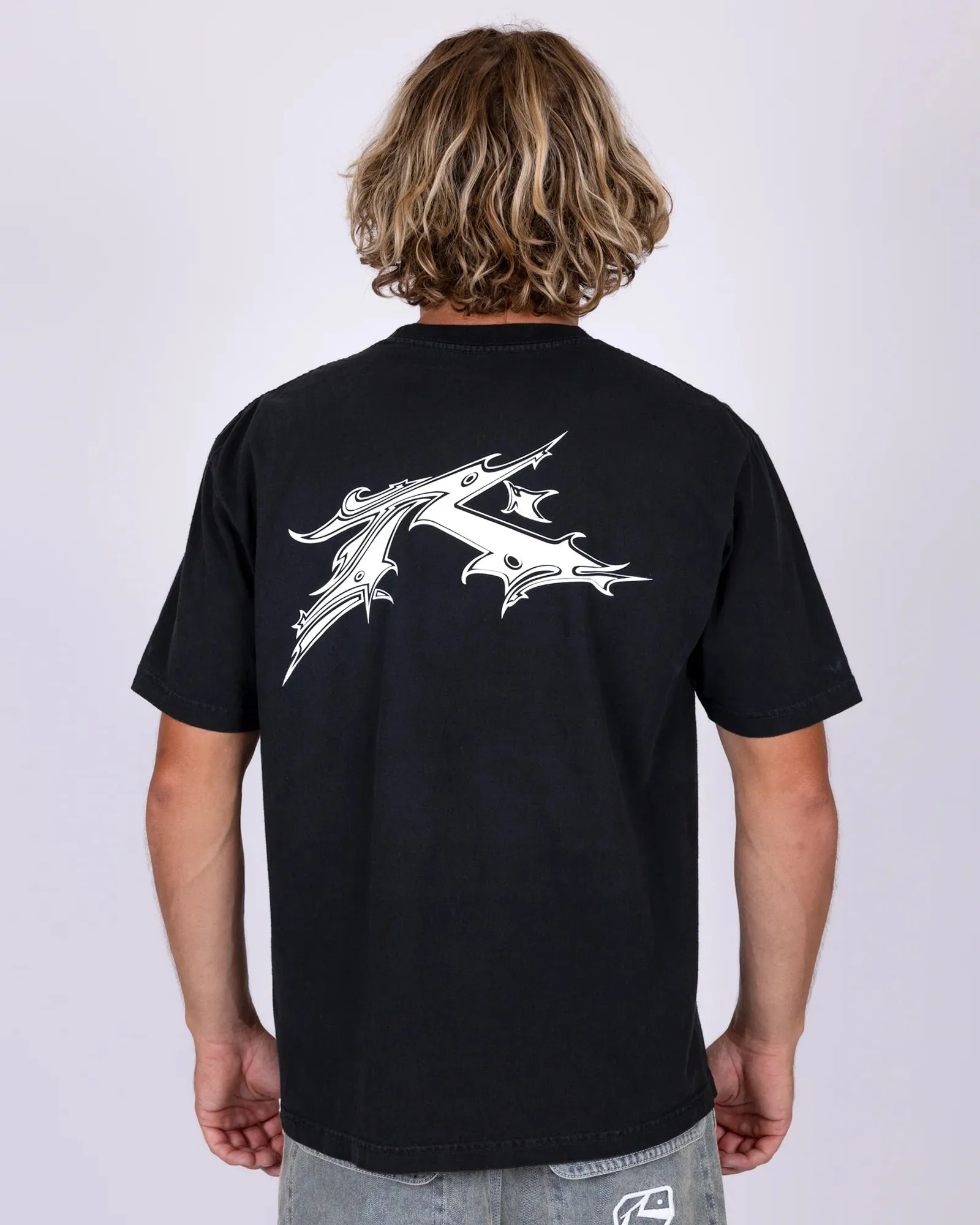 Rusty Gothic Short Sleeve Tee - Black sold by Sun Diego Boardshops