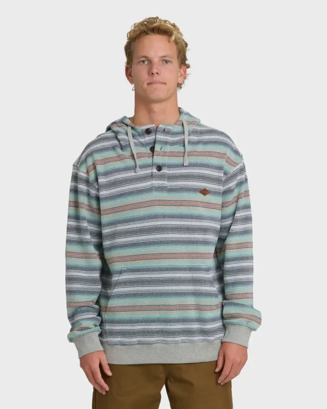 Billabong Rancho Pullover Yd Pullover Hoodie - Heather Grey made by Billabong