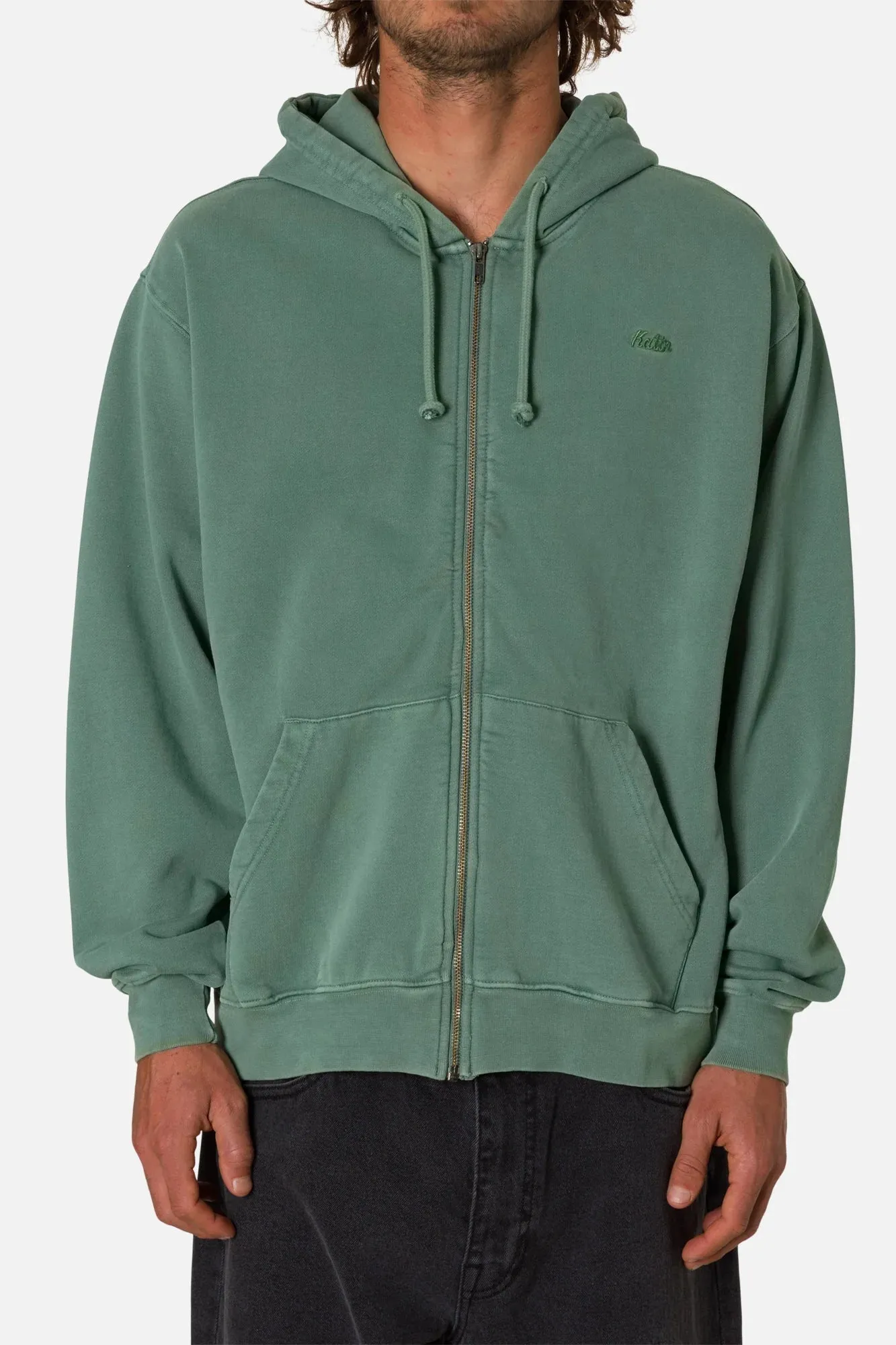 Katin Embroidered Full Zip Hoodie - Duck sold by Sun Diego Boardshops product image thumbnail 2