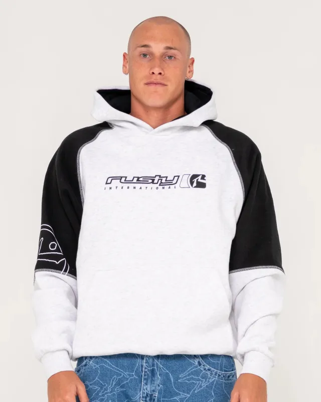 Rusty Incognito Hooded Fleece - Ecru Marle sold by Sun Diego Boardshops