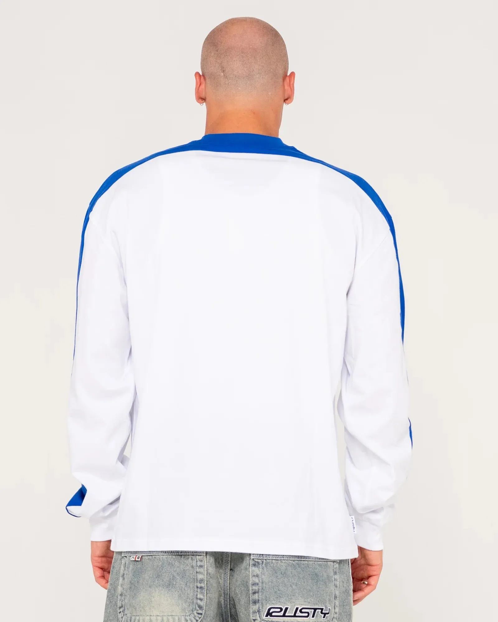 Rusty Dogtown Long Sleeve Tee - White 2 sold by Sun Diego Boardshops product image thumbnail 2