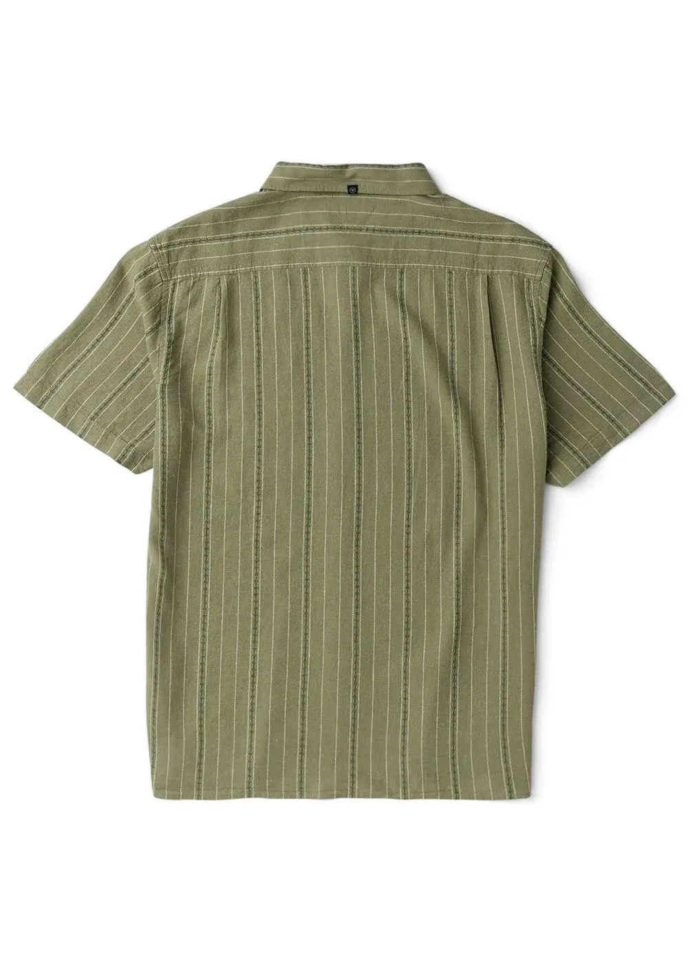 Vissla Linen Pin Short Sleeve Shirt - Sage sold by Sun Diego Boardshops product image thumbnail 2