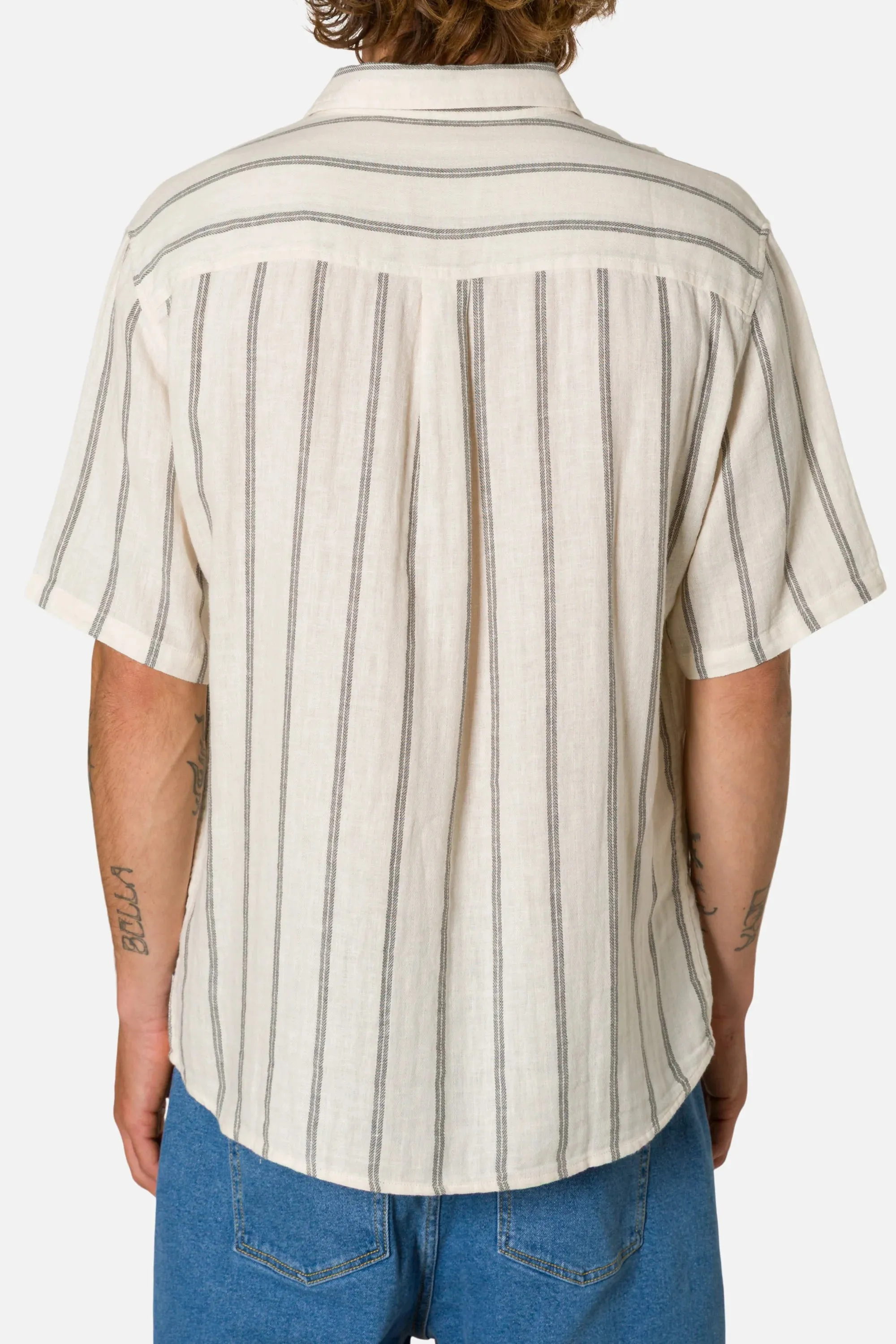 Katin Alan Shirt Vertical Stripe - Gunmetal sold by Sun Diego Boardshops product image thumbnail 3