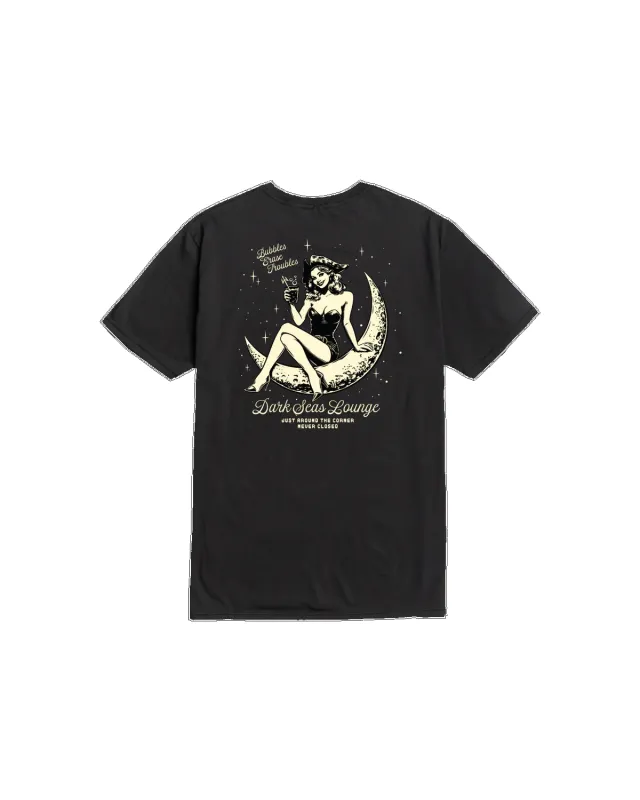 Dark Seas Moon Maiden Premium T-Shirt - Black made by Sun Diego Boardshops