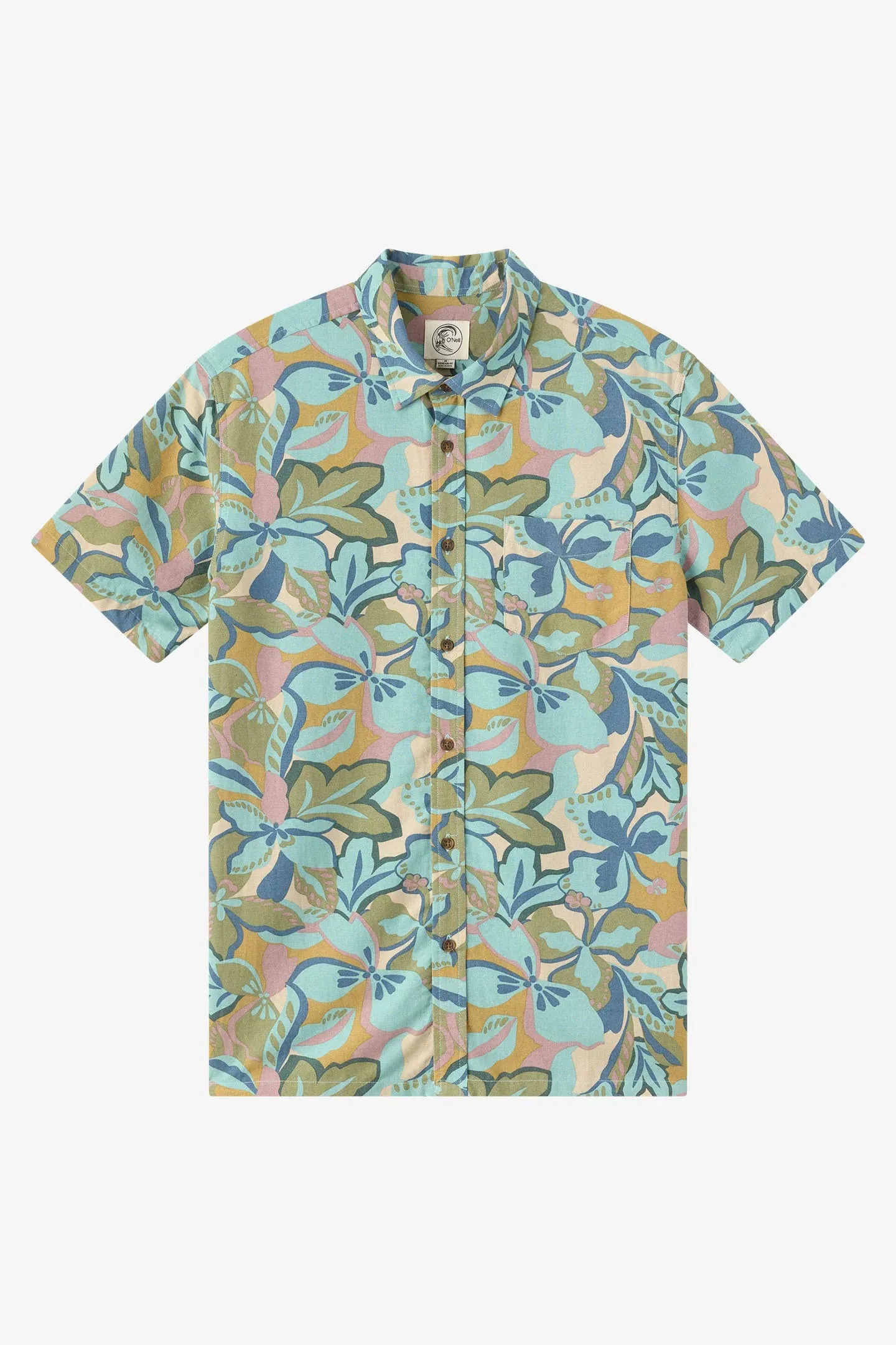 O`Neill O'Riginals Print Standard Fit Shirt - Blue Fusion sold by Sun Diego Boardshops product image thumbnail 2