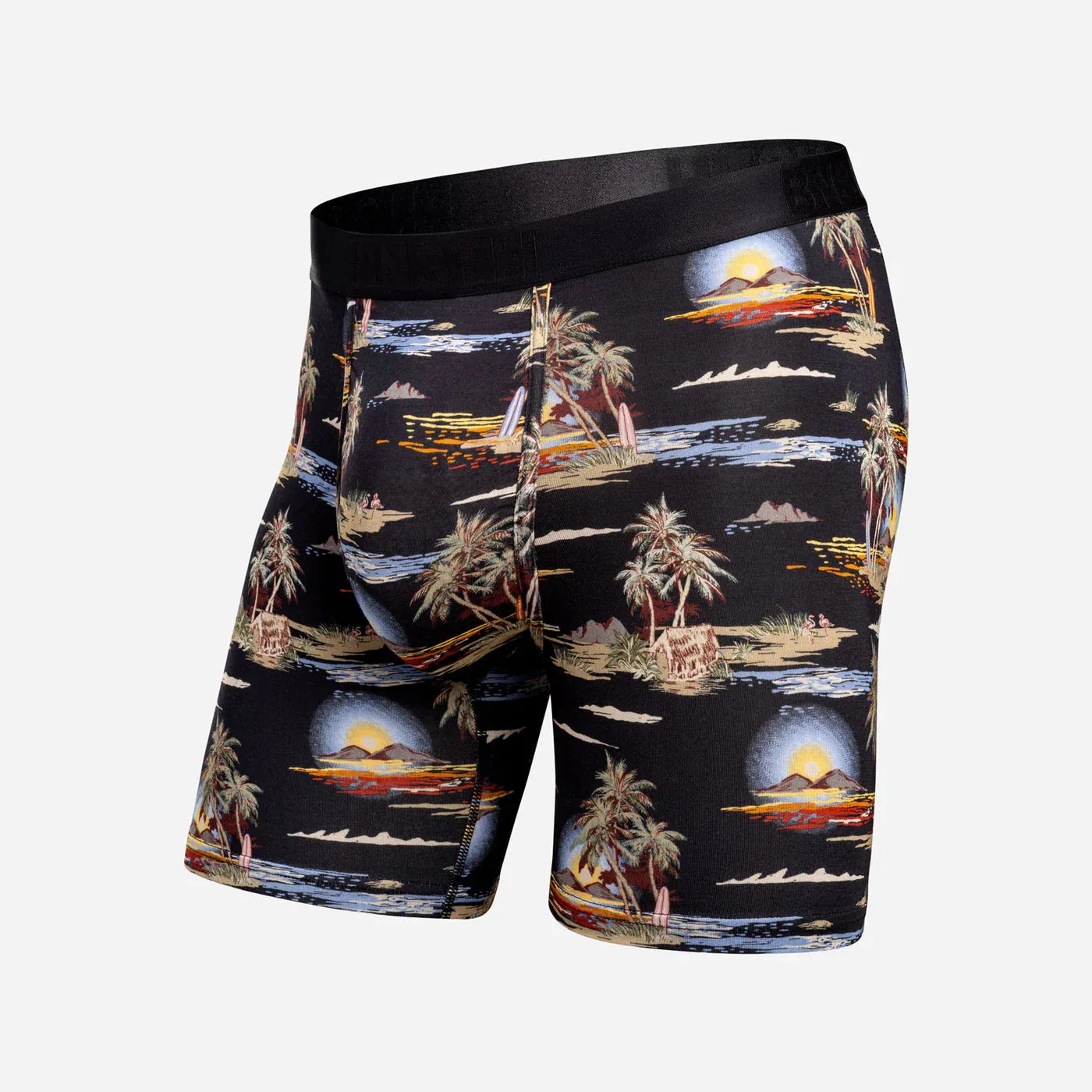 Bn3Th Classic Icon Boxer Brief - Tropical Landscape-Black sold by Sun Diego Boardshops