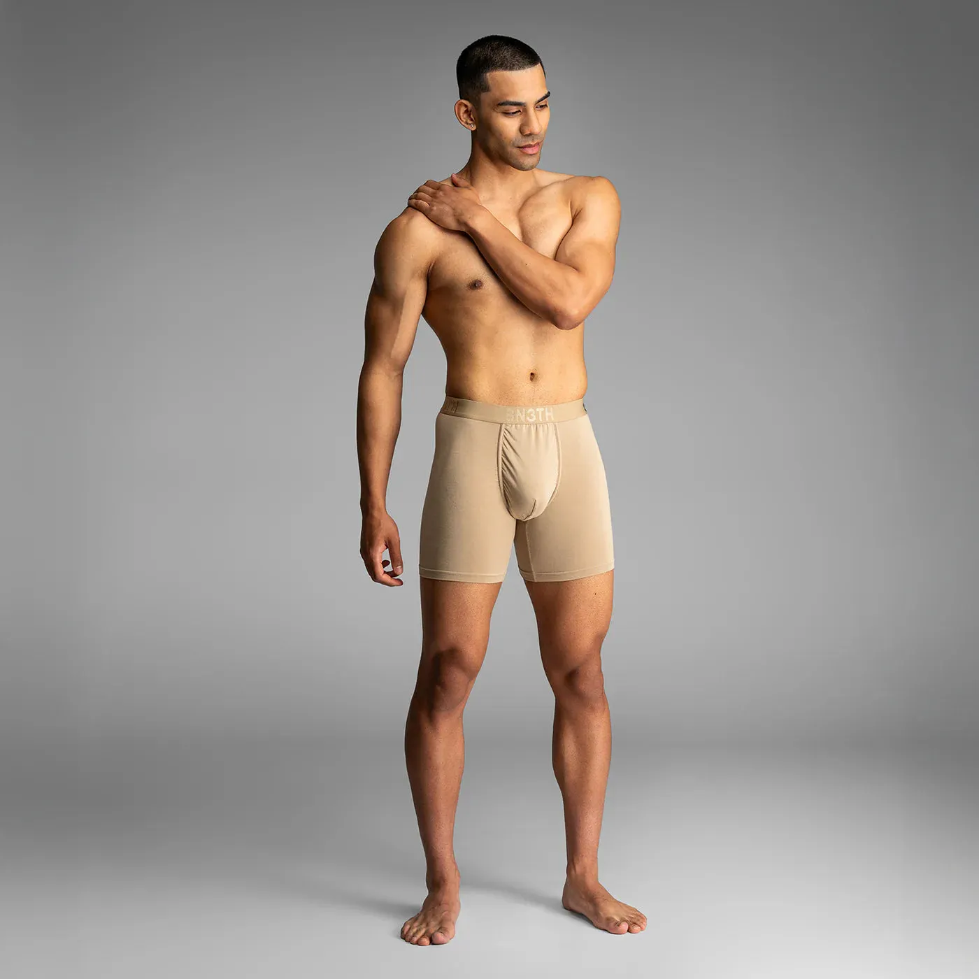 Bn3Th Classic Icon Boxer Brief - Pepper Beige sold by Sun Diego Boardshops product image thumbnail 3
