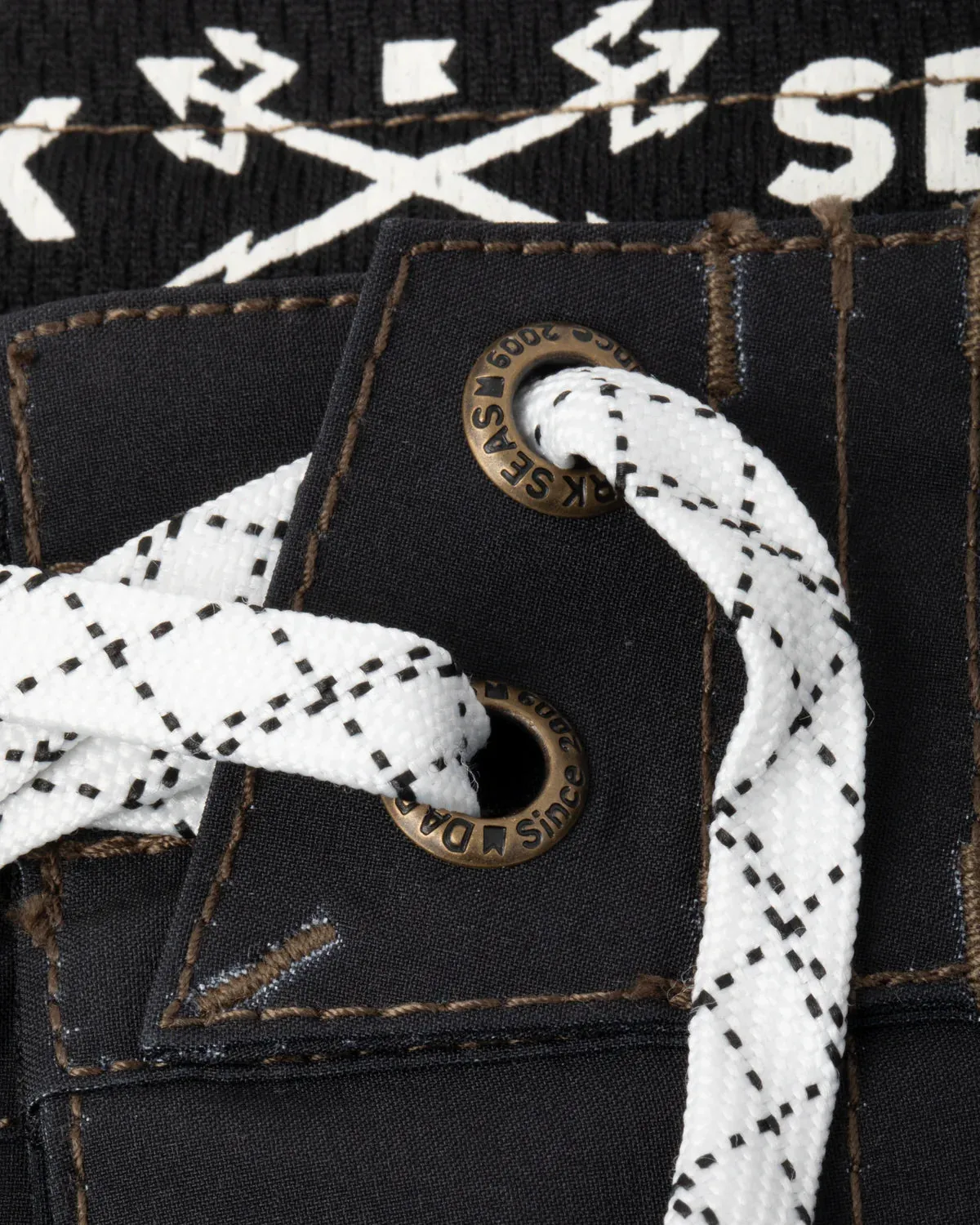 Dark Seas Time Warp Boardshort - Black Camo sold by Sun Diego Boardshops product image thumbnail 4