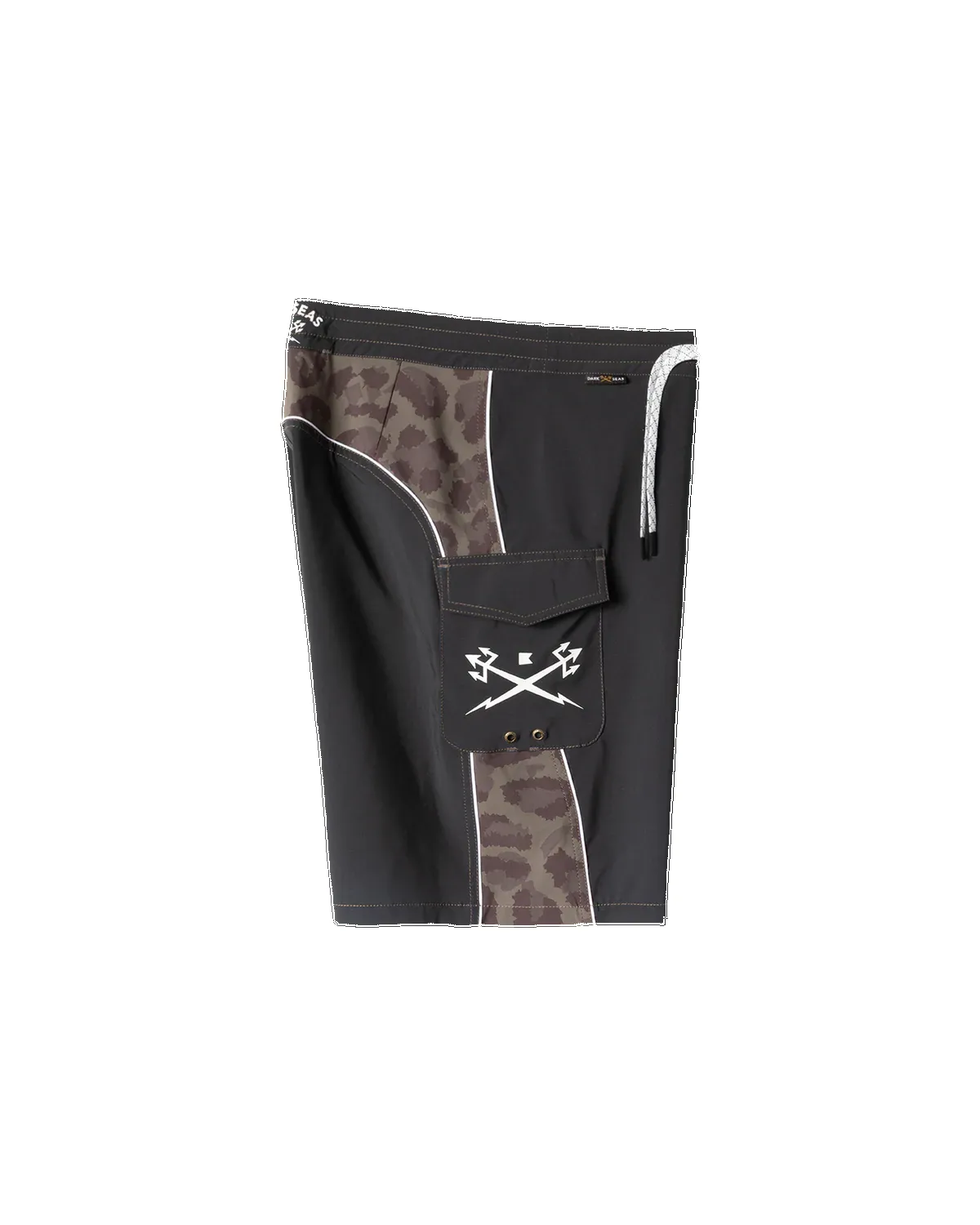 Dark Seas Time Warp Boardshort - Black Camo sold by Sun Diego Boardshops product image thumbnail 3