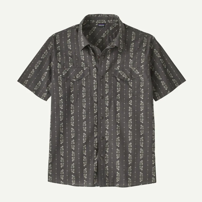 Patagonia Men's Go-To Western Shirt - Lowlands:Forge Grey made by Patagonia