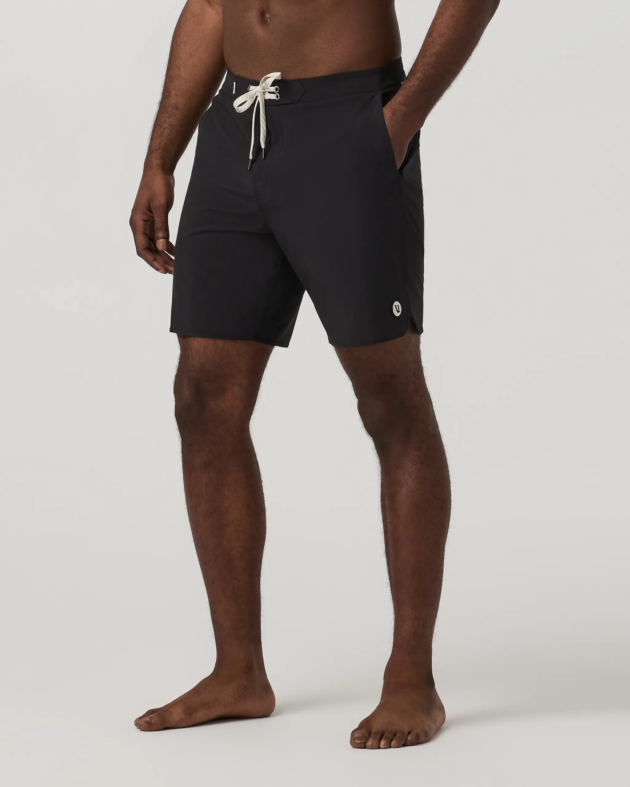 Vuori Men's Cruise Boardshort - Black Solid Waistband sold by Sun Diego Boardshops product image thumbnail 3