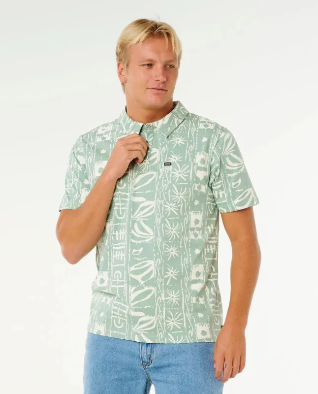 Rip Curl Men's Sessions Polo - Aloe made by Ripcurl