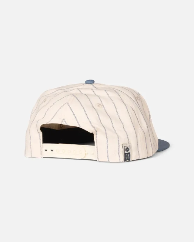 Salty Crew Men's Fish Market Snapback - Off White/Slate made by Salty Crew