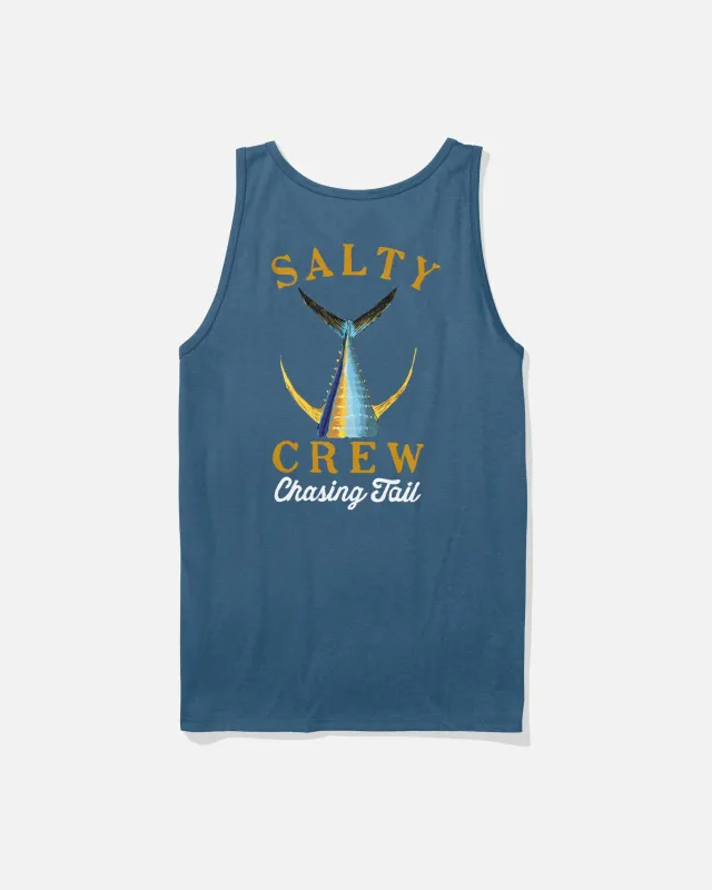 Salty Crew Men's Tailed Tank - Cast Blue made by Salty Crew