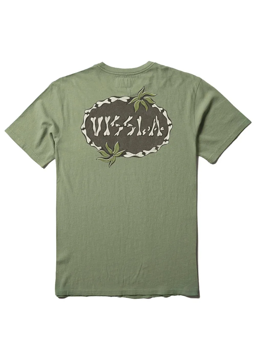 Vissla Men's Bone Cove SS Heavyweight Tee - Sage sold by Sun Diego Boardshops