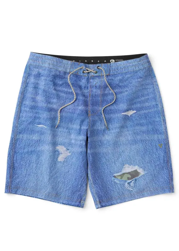 Vissla Men's Jort 21" Boardshort - Denim made by VISSLA