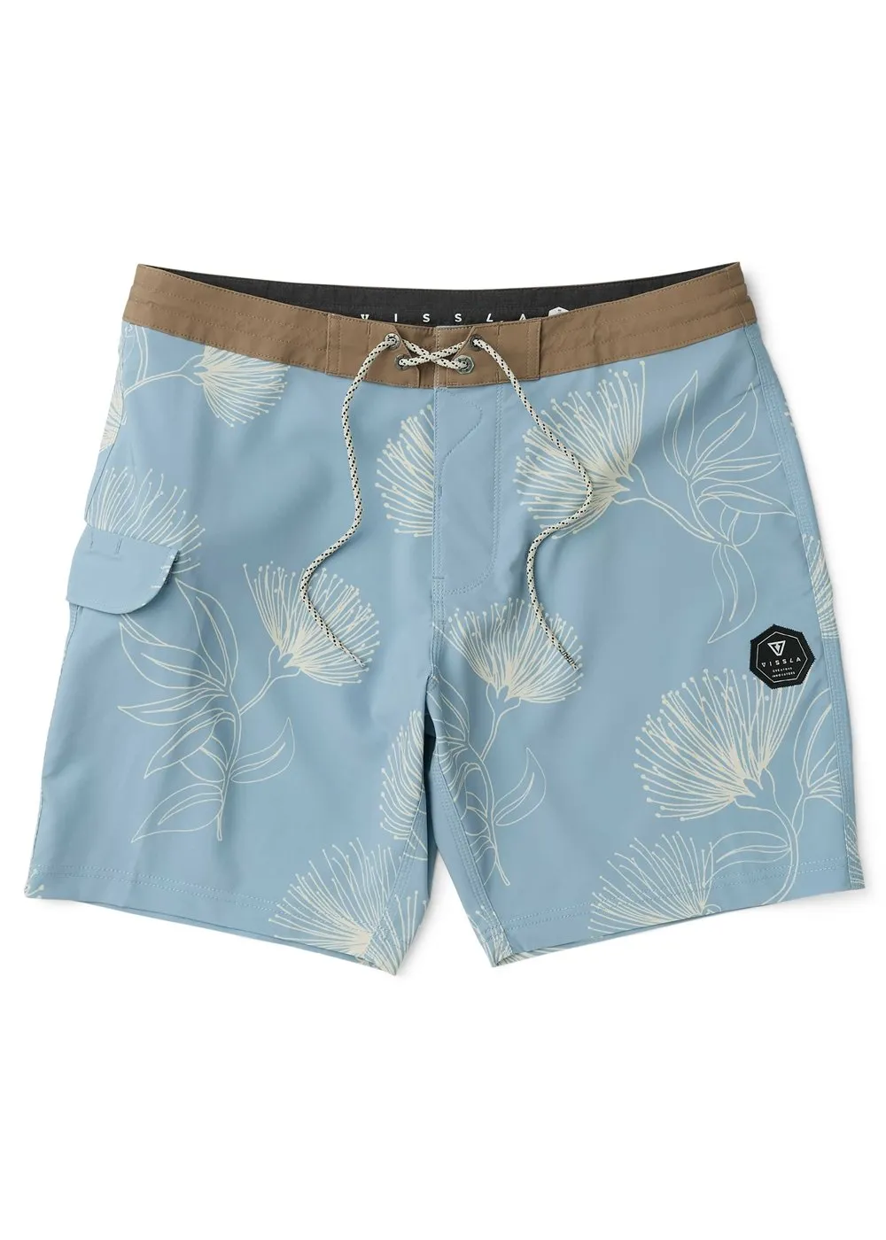 Vissla Men's Happy Hours 18.5" Boardshort - Faded Denim sold by Sun Diego Boardshops product image thumbnail 3