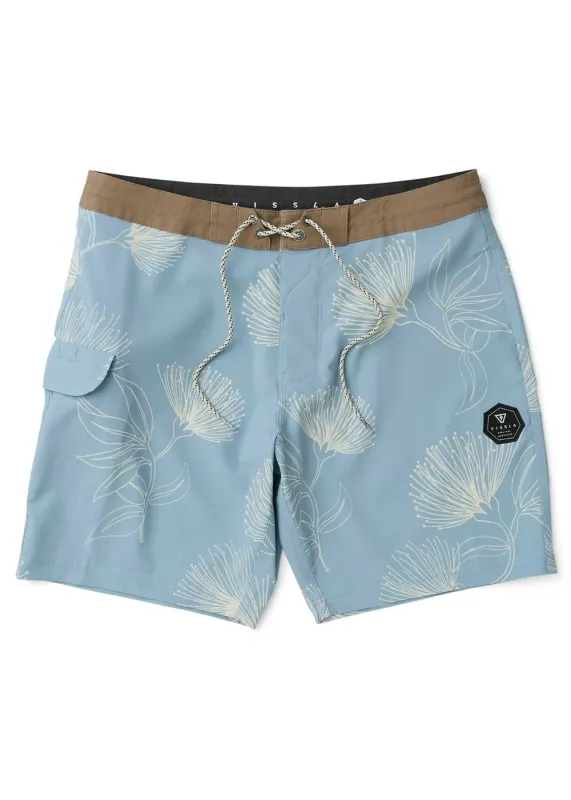 Vissla Men's Happy Hours 18.5" Boardshort - Faded Denim made by VISSLA