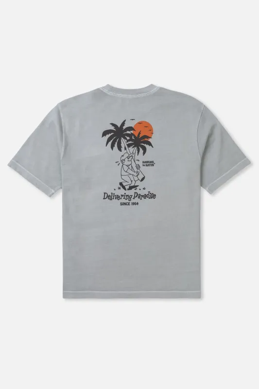 Katin Men's Delivery Box Fit Tee - Neutral Gray made by Katin