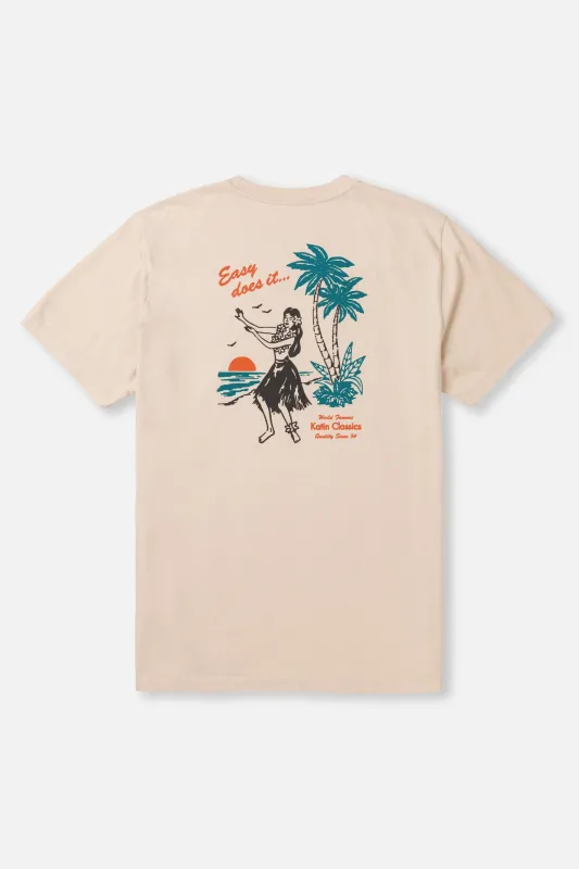 Katin Men's Auana Tee - Almond Peach made by Katin