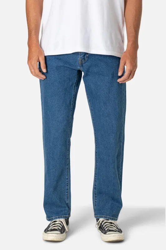 Katin Men's Ren 57 Classic Straight - Medium Indigo made by Katin