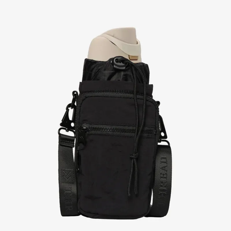 Thread Water Bottle Sling Bag - Black made by Sun Diego Boardshops
