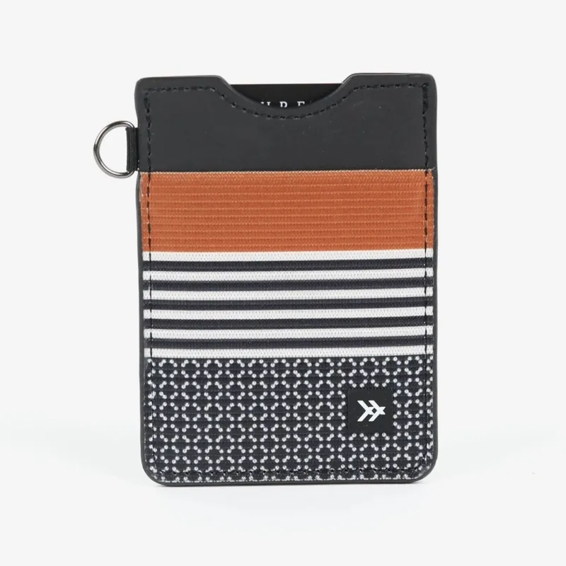 Thread Vertical Leather Wallet - Sanders made by Sun Diego Boardshops