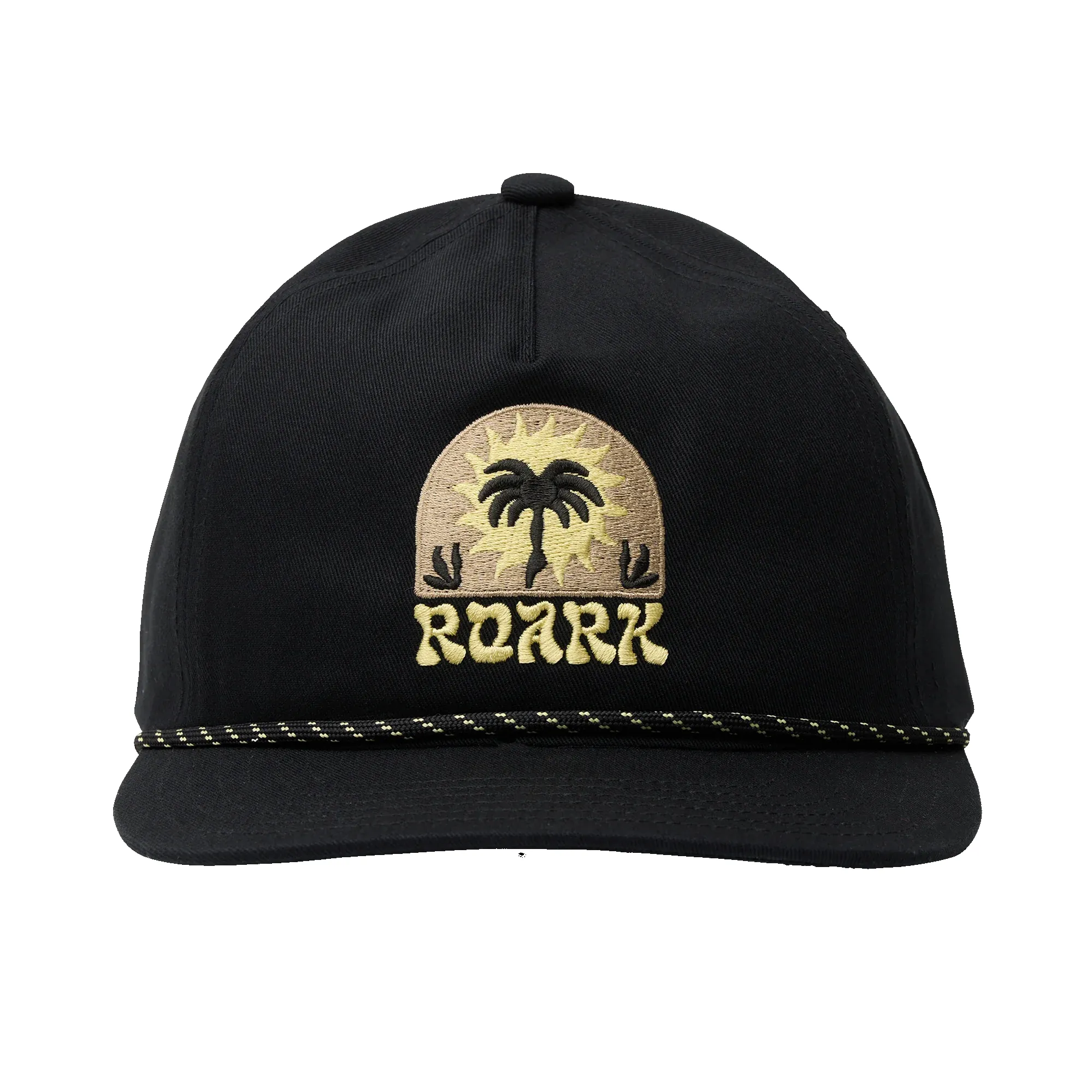 Roark Men's Venture Snapback Hat - Black 4 sold by Sun Diego Boardshops