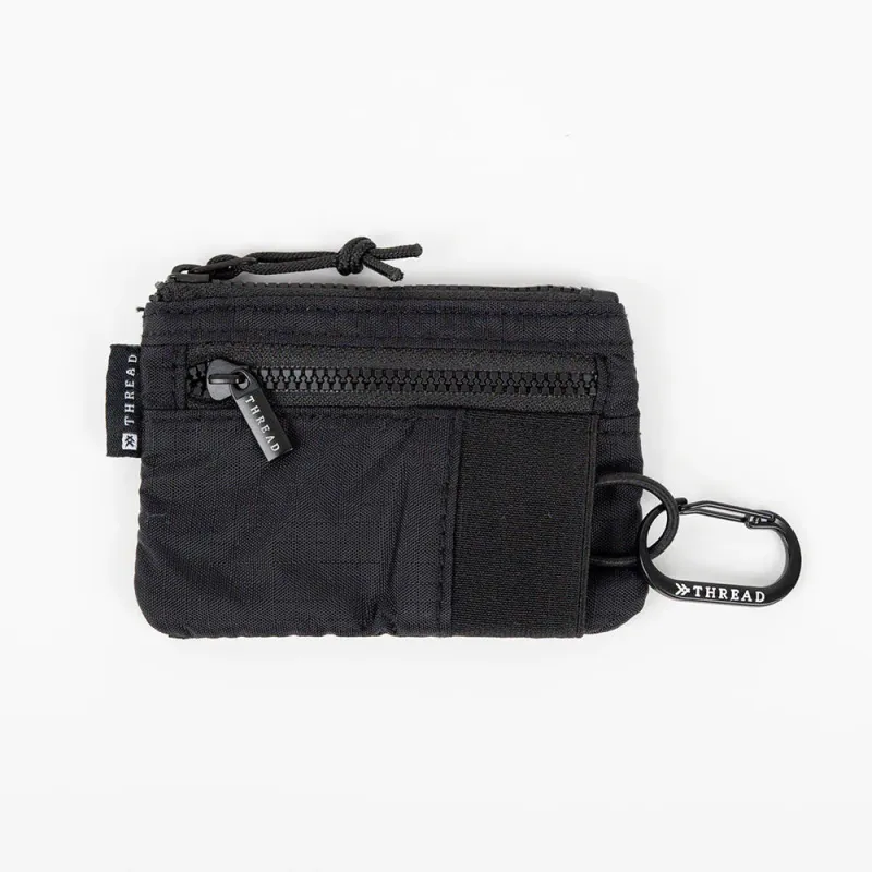 Thread Adventure Pouch Wallet - Black made by Sun Diego Boardshops