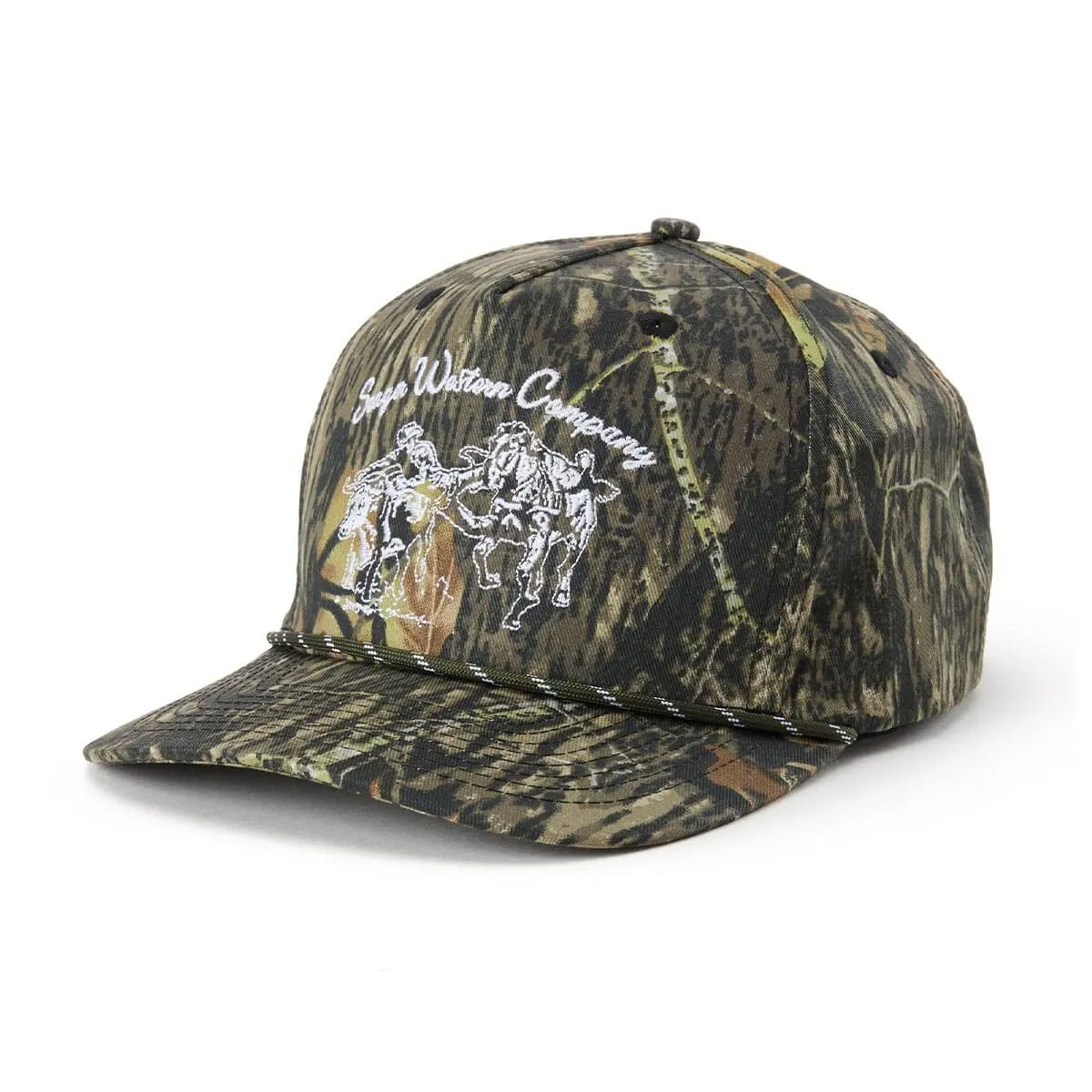 Seager Men's Los Rios Canvas Snapback - Camo sold by Sun Diego Boardshops