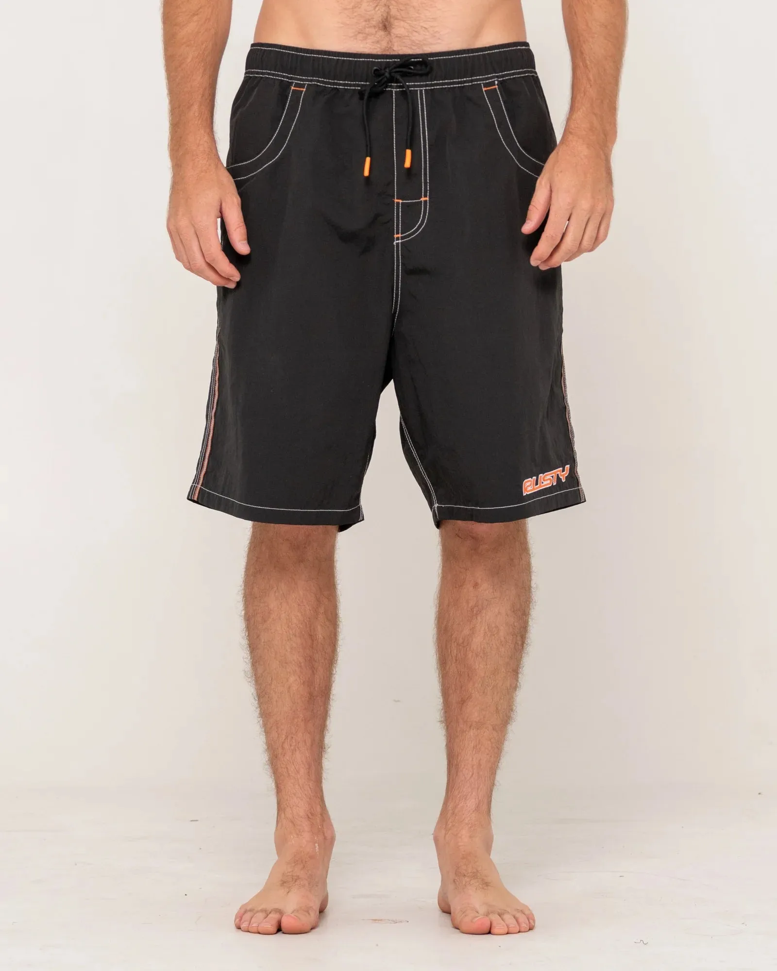 Rusty Flip Daddy Elastic Boardshort - Black 2 sold by Sun Diego Boardshops product image thumbnail 3