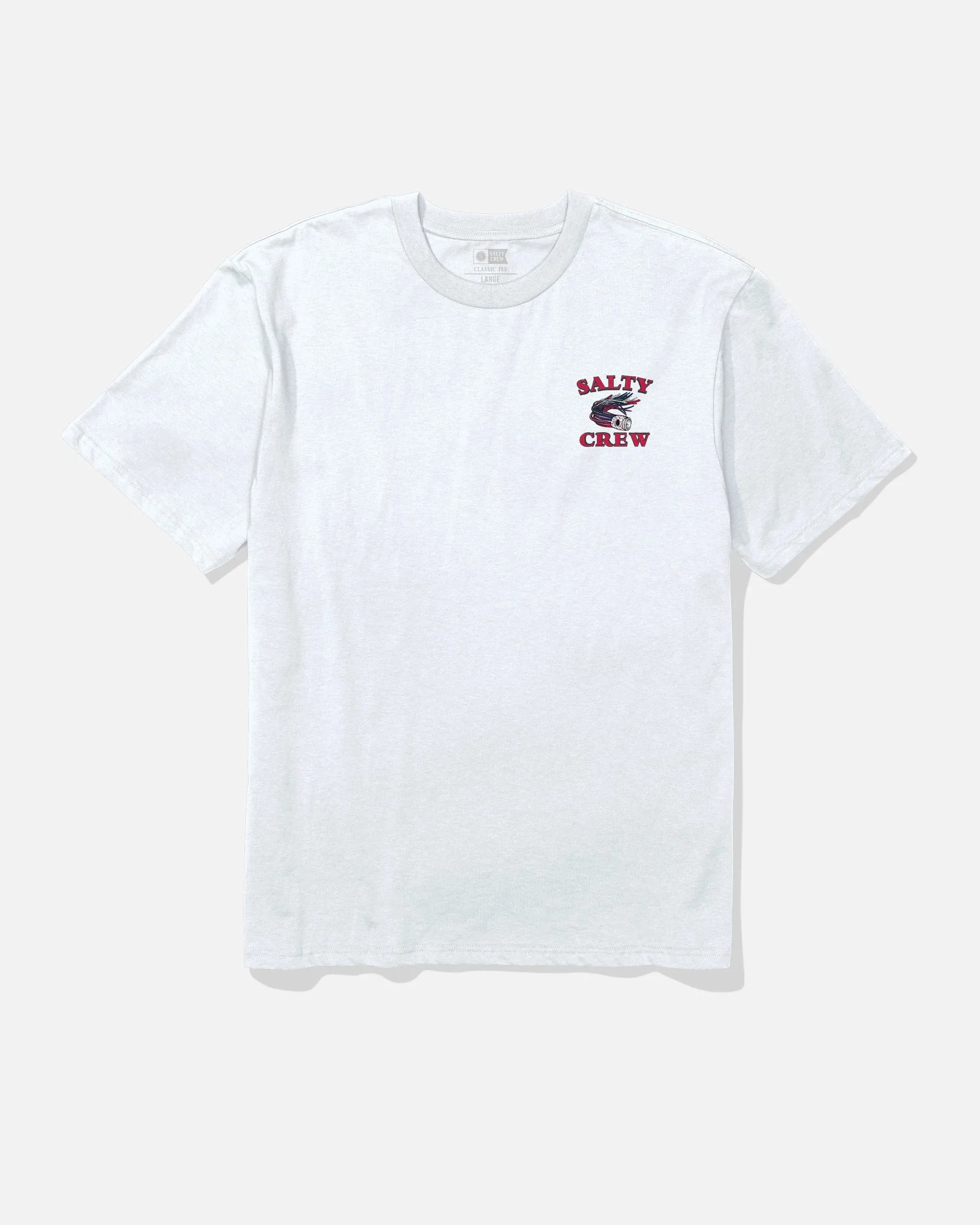 Salty Crew Men's America Lure Classic Tee - White sold by Sun Diego Boardshops product image thumbnail 2