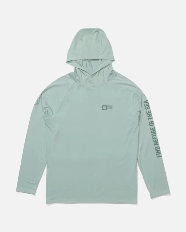 Salty Crew Men's Mariner Lite UV Hoodie - Marine made by Salty Crew