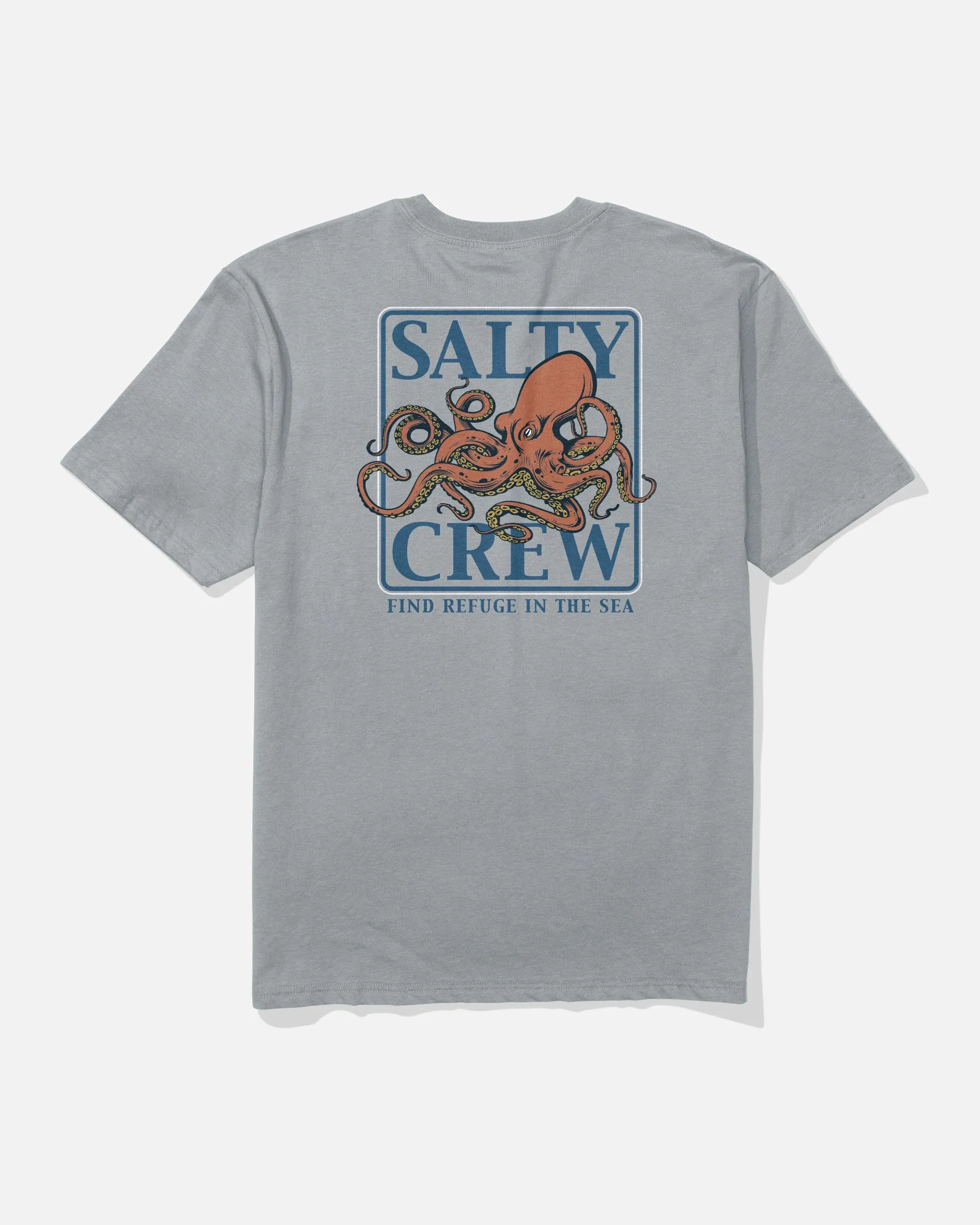 Salty Crew Men's Ink Slinger Classic Tee - Quarry sold by Sun Diego Boardshops
