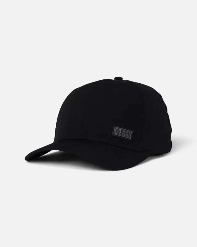 Salty Crew Men's Lowdown Snapback - Black made by Salty Crew
