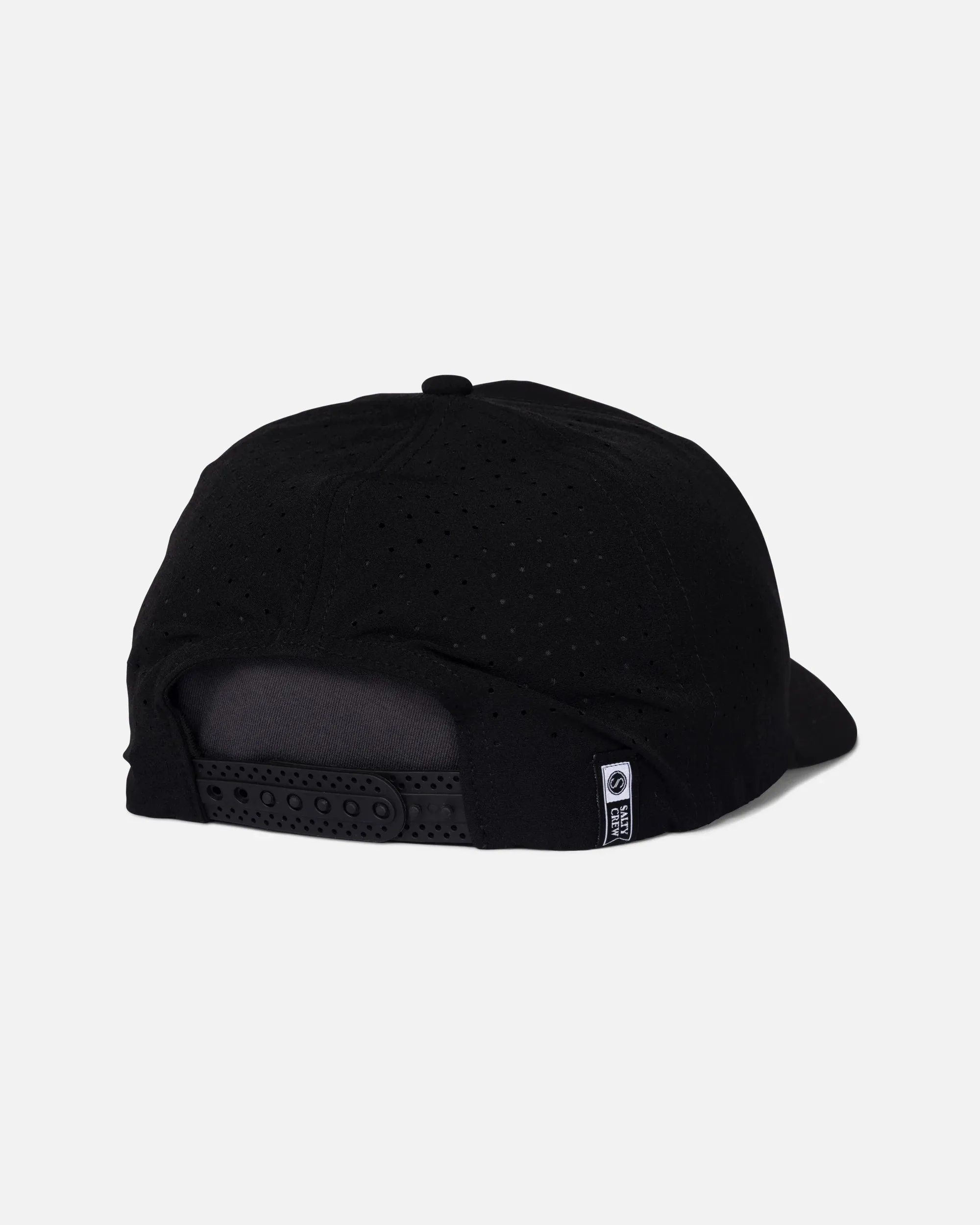 Salty Crew Men's Lowdown Snapback - Black sold by Sun Diego Boardshops product image thumbnail 2