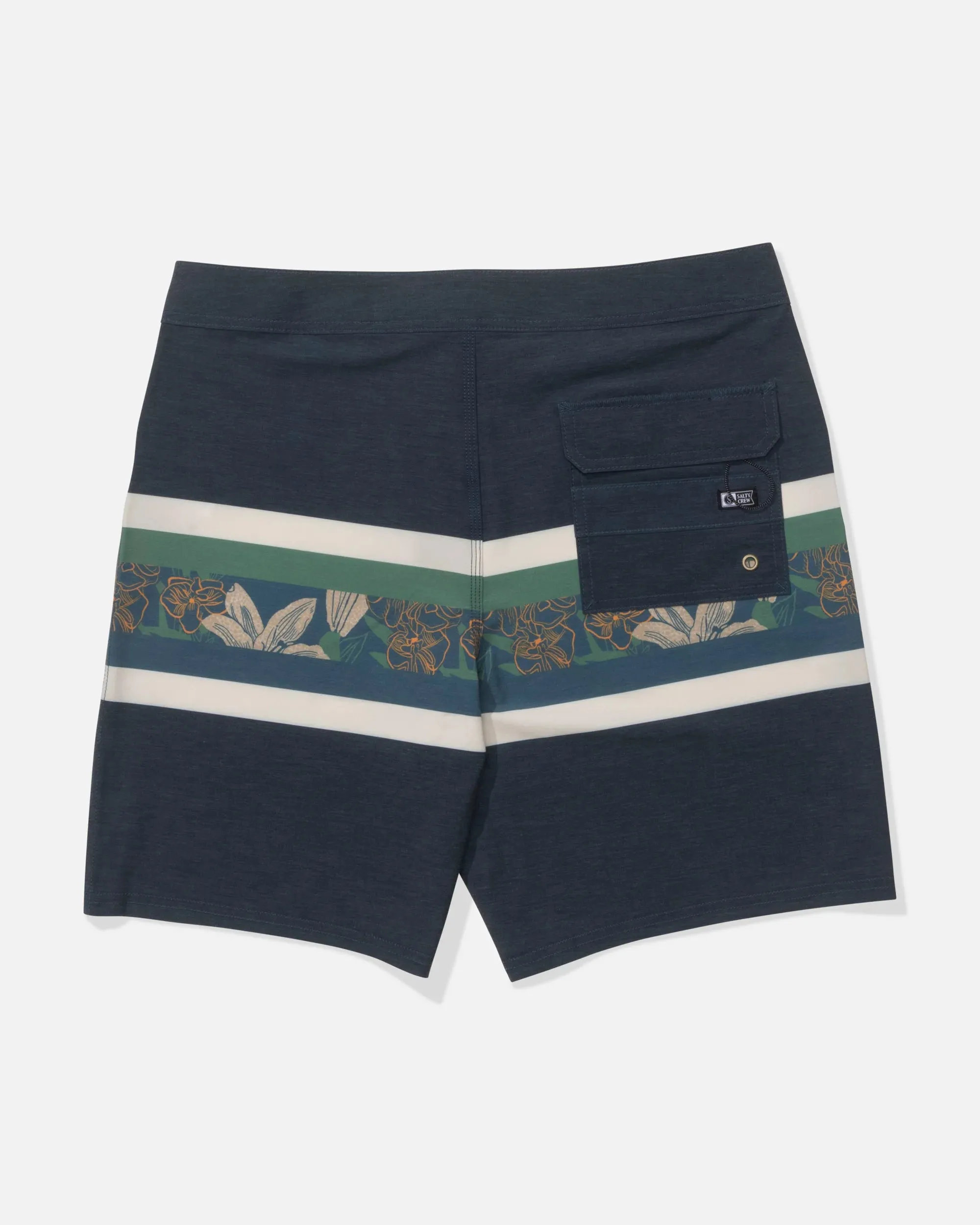 Salty Crew Men's Crew 19 Stripe Boardshort - Cast Blue sold by Sun Diego Boardshops product image thumbnail 2