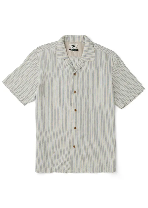 Vissla Men's Hammer Land Short Sleeve Shirt - Bone made by VISSLA