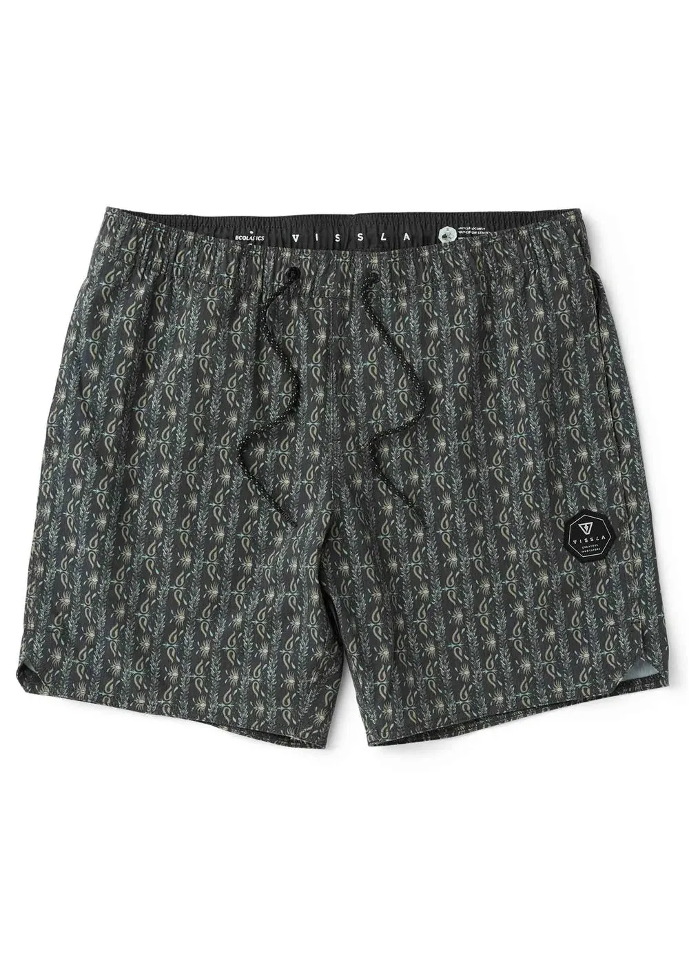 Vissla Men's Out West 16.5 Ecolastic - Phantom sold by Sun Diego Boardshops