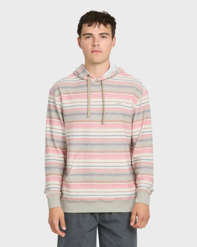 Quiksilver Men's Great Otway Pullover Hoodie - Tobacco made by Quiksilver