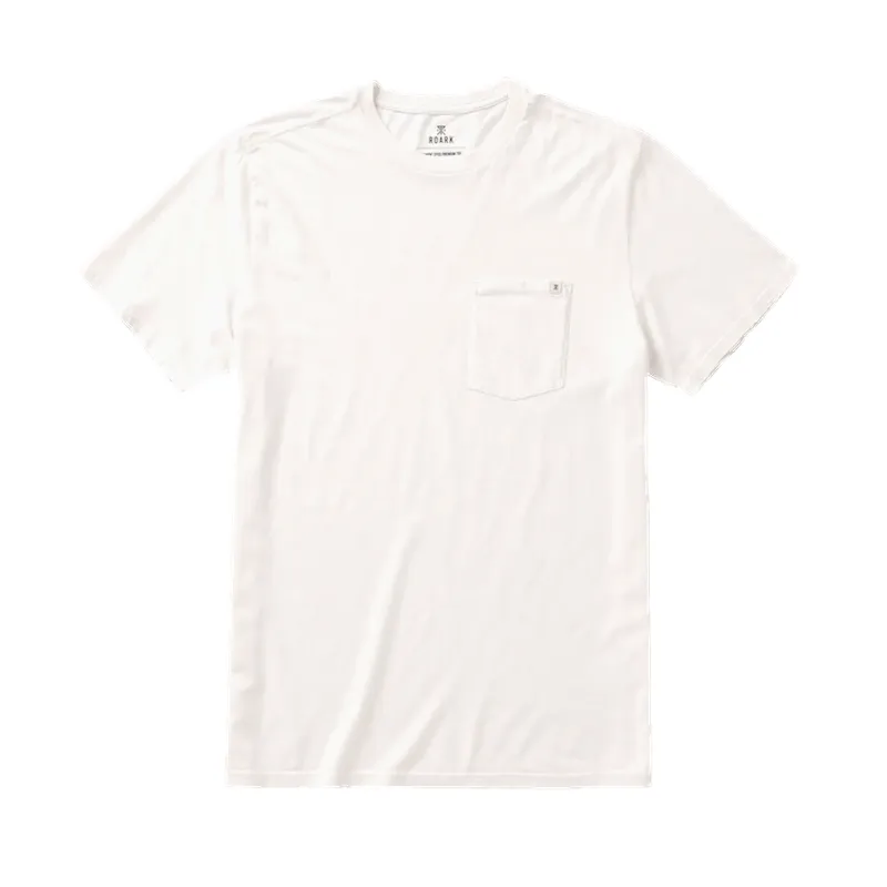 Roark Men's Made To Fade Short Sleeve Tee - Washed Off White made by Roark