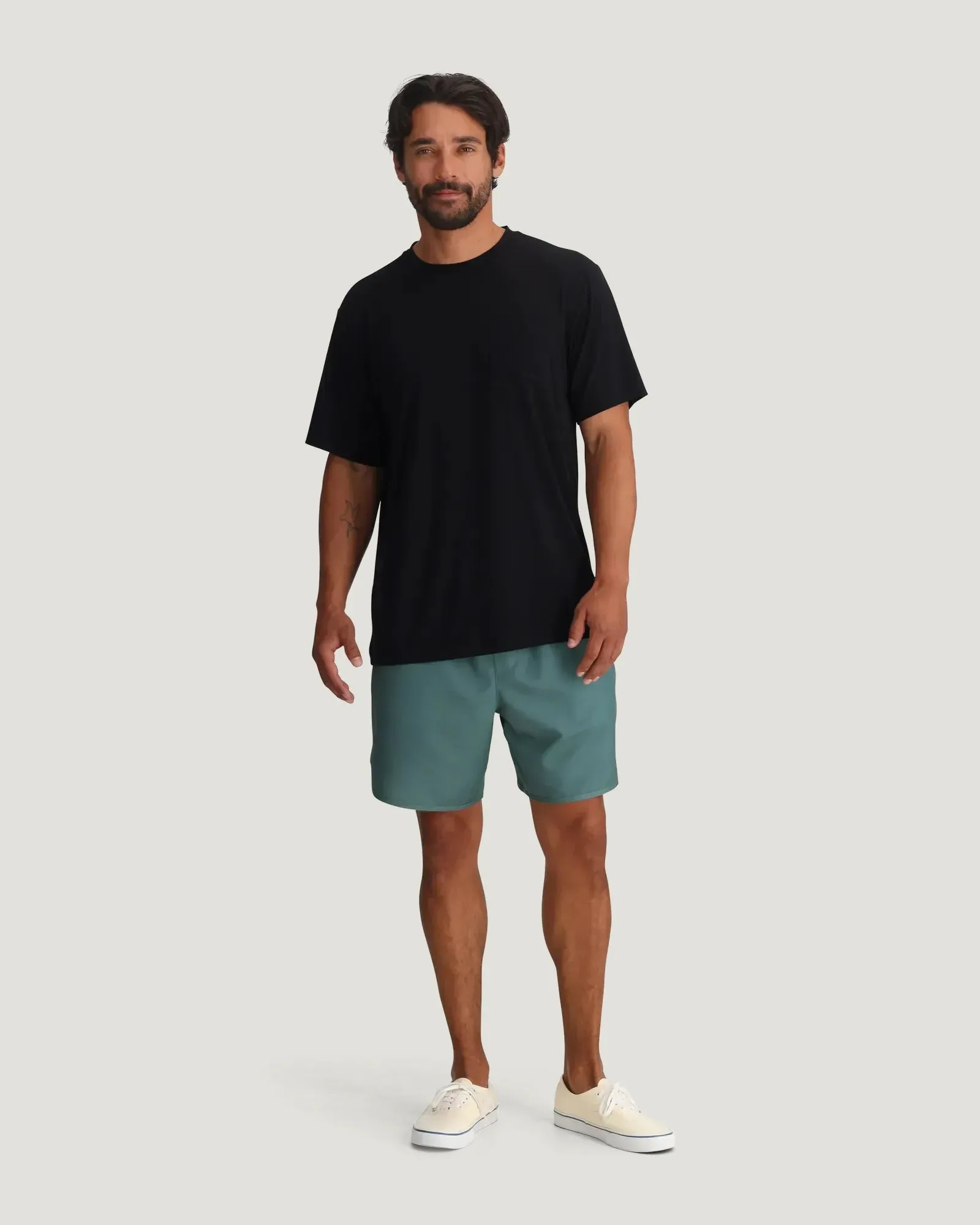Free Fly Men's Bamboo Flex Pocket Tee - Black sold by Sun Diego Boardshops product image thumbnail 4